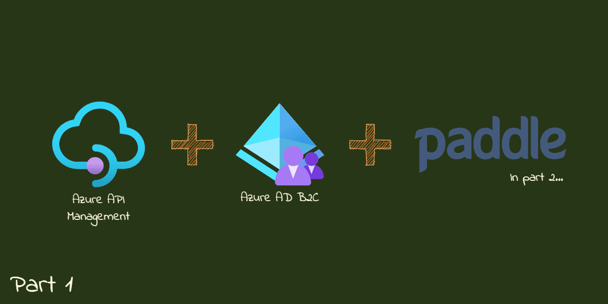Connecting Azure API Management, Azure AD B2C, and Paddle with .net 5 Razor App, Part 1