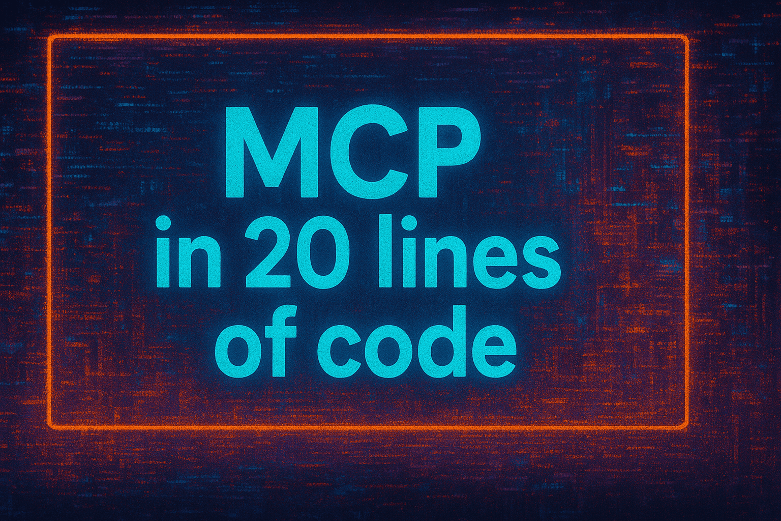 Building a Powerful MCP Server in .NET with Just 20 Lines of Code